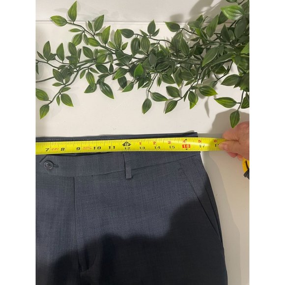 Michael Kors Mens Navy Dress Pants 33x30 Slim Fit - Picture 9 of 11